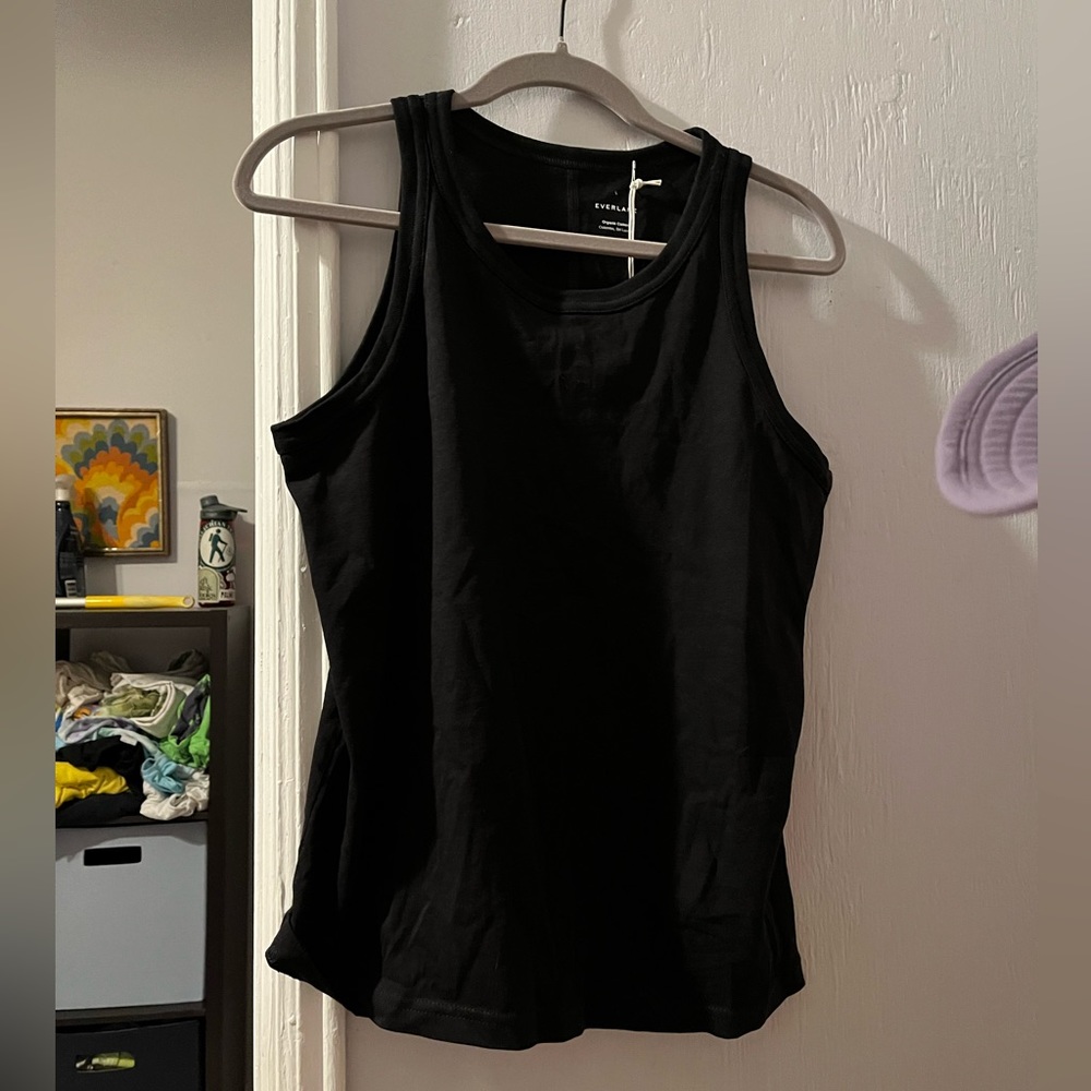 Everlane Organic Cotton Cutaway Tank